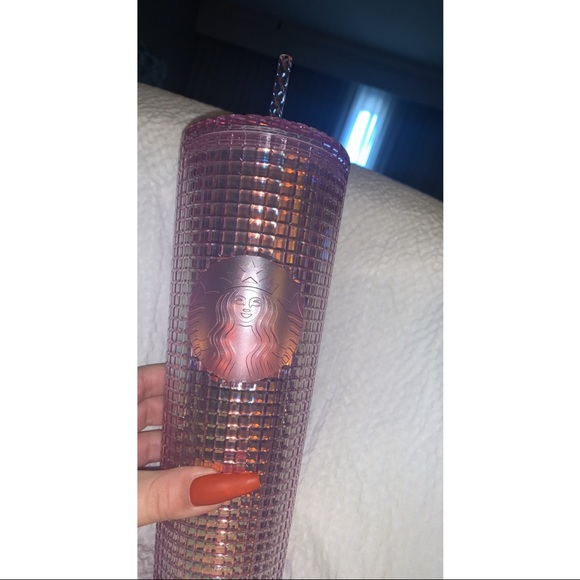 Starbucks Pink Studded Holiday Cup - Picture 2 of 2